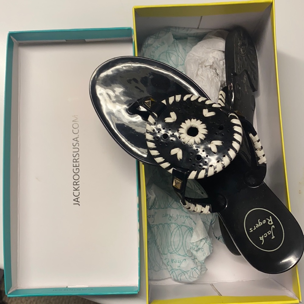 Jack Rogers sandals - georgica jelly